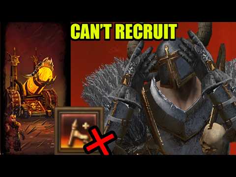 Why Warriors of Chaos Can't Recruit Hellcannons Normally in Warhammer3 Unlike Warhammer1/2