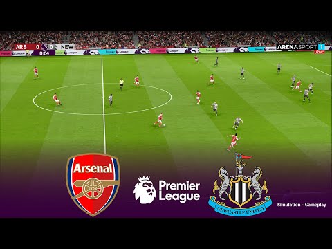 ARSENAL vs NEWCASTLE Live | Premier League 2026 EPL | 25 April 2026 |Simulation PES 2021 Gameplay