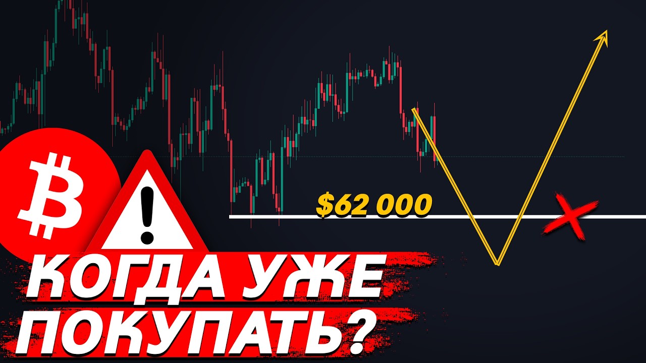 ❗️БИТКОИН ПРОГНОЗ – ДОЖДИСЬ ЭТОГО МОМЕНТА!