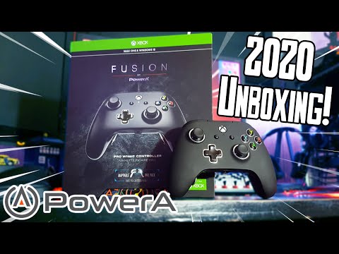 Unboxing The PowerA Fusion Pro, a CRAZY Budget Elite Controller!
