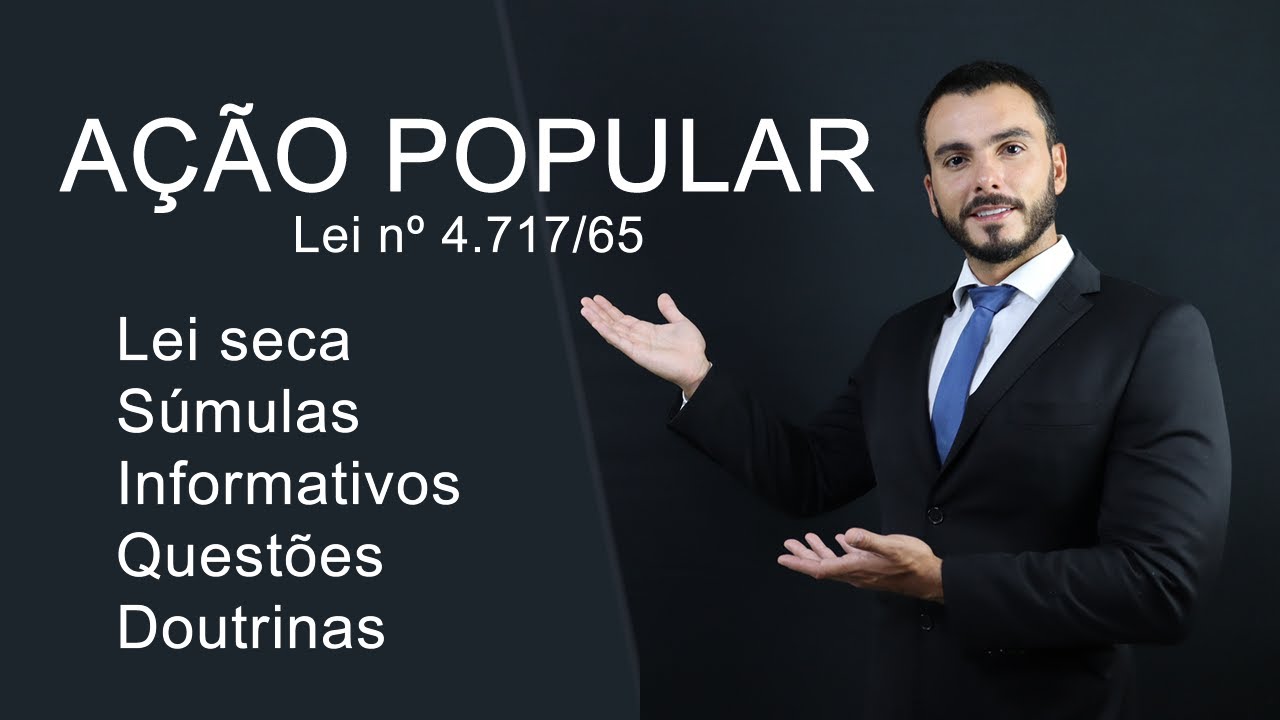 Ação Popular  - Direito Constitucional | Prof. Victor Magalhães Pena
