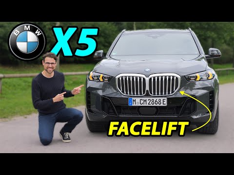 BMW X5 facelift driving REVIEW 2024