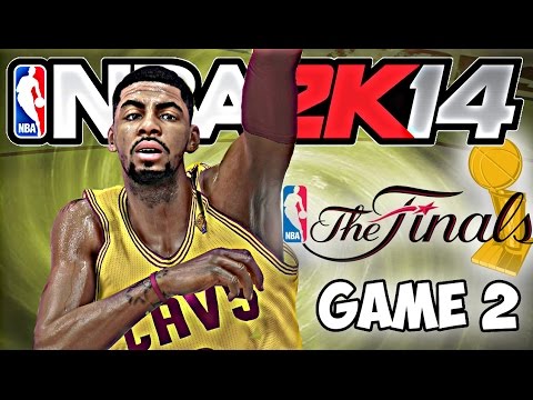 KYRIE IRVING GOES NUTS! - NBA Finals Game 2 - NBA 2K14 MyGM Ep.36