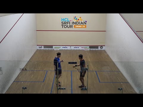 PSA Challenger Tour.2nd HCL SRFI Indian Tour,Round 2 | Vladislav Titov (RUS) v [2]Todd Harrity (USA)