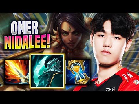 ONER IS A MONSTER WITH NIDALEE! - T1 Oner Plays Nidalee JUNGLE vs Poppy! | Preseason 2023
