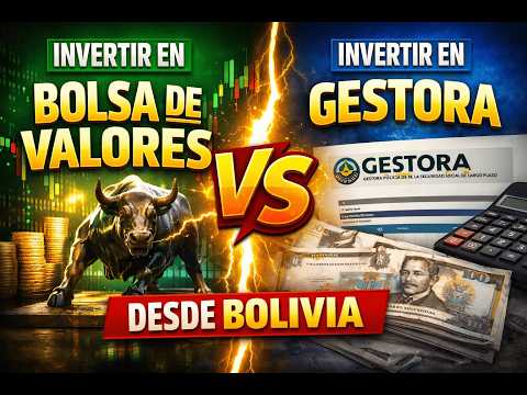 Invertir en Bolsa de Valores vs Gestora en Bolivia ¿Cuál te hace MÁS RICO?