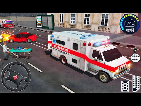 City Rescue Ambulance Driving Simulator | 911 Emergency Survival Van Driver | Android Gameplay