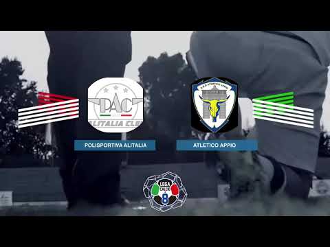 LEGACALCIO8 STAGIONE 21/22 SERIE A2: POLISPORTIVA ALITALIA - ATLETICO APPIO