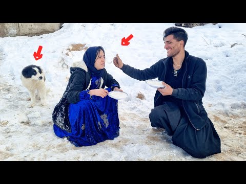 The Last Migration, the First Love: The Story of Afshin and Leila in the Snowy Land of Nomads❄❄🥰❤