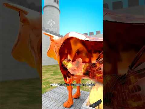 The Brazen Bull: History’s Most Terrifying Punishment 😱 #short #viralvideo - Creativelearning3d