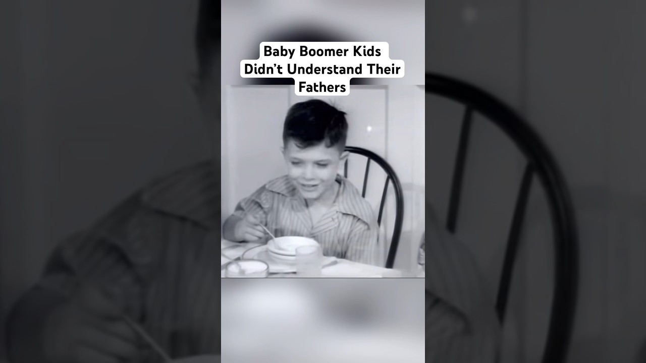 Baby Boomer Kids Didn’t Understand Their Fathers
