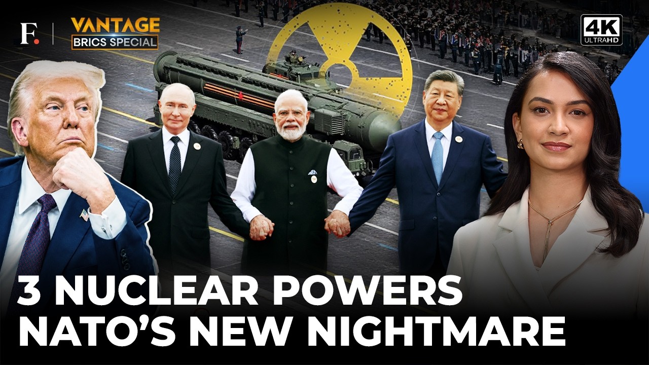 6,000 Nuclear Weapons: Why RIC Alliance Makes NATO 'Nervous' | Vantage on Firstpost | 4K