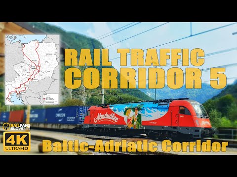 Rail Traffic - Baltic-Adriatic coridor | Line Ljubljana - Zidani Most | Slovenia Coridor 5