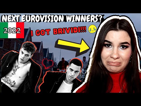 ITALY EUROVISION 2022 ~ Mahmood & Blanco ‘BRIVIDI’ | FIRST REACTION