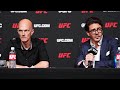 UFC’s Hunter Campbell and Jeff Novitzky USADA Press Conference | October 12, 2023