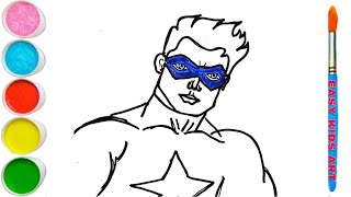 Super Easy Superhero Drawing Tutorial!