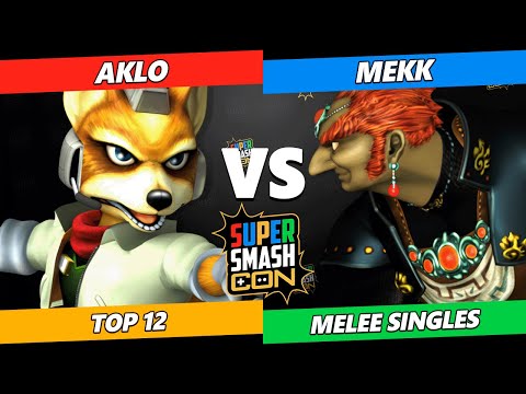 SSC 2023 - Aklo (Fox) Vs. Mekk (Ganondorf) Smash Melee Tournament