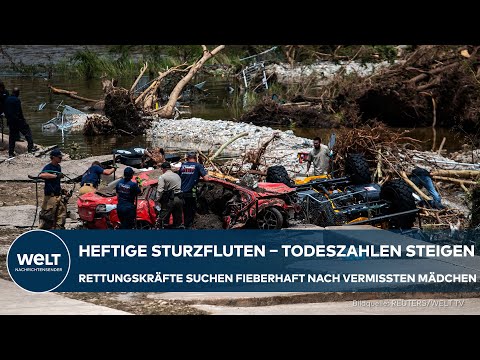 STURZFLUTEN IN TEXAS: Über 80 Tote, viele Vermisste – zehn Feriencamp-Mädchen weiterhin vermisst