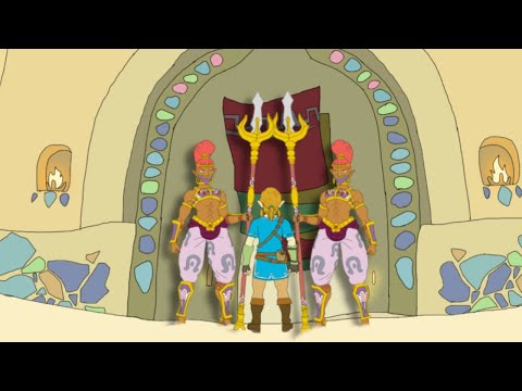 Link Sneaks into Gerudo Town (Animatic)
