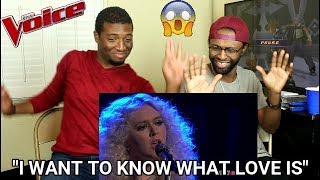 The Voice 2017 Chloe Kohanski - Semifinals: “I Want to Know What Love Is” (REACTION)