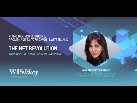 WISeKey Davos 2022-Maria Pia Aqueveque Jabbaz, Token Economy & Fintech Corporate Advisor|Strategy