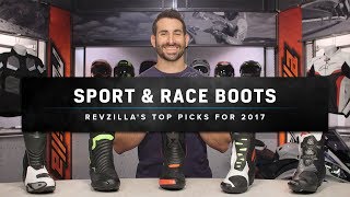 Best Motorcycle Racing Boots 2017 at RevZillacom