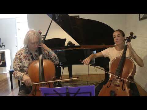 Happy Birthday (No 20) - Easy Cello Duo with Ella J. & Georg Mertens