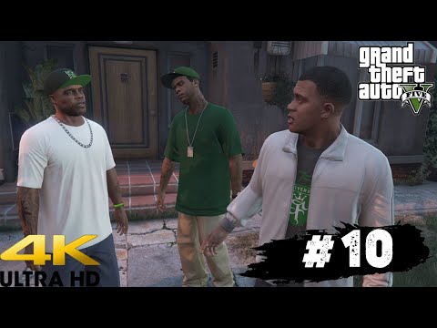 Grand Theft Auto 5 Gameplay Walkthrough Part 10 - The Long Stretch (GTA 5 PS5 4K 60FPS)