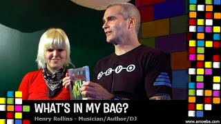 Henry Rollins - What&#39;s In My Bag?