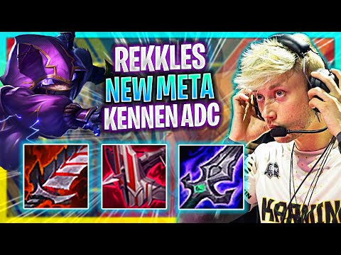 REKKLES TRIES NEW META KENNEN ADC! | FNC Rekkles Plays Kennen  ADC vs Ezreal! | Preseason 2023