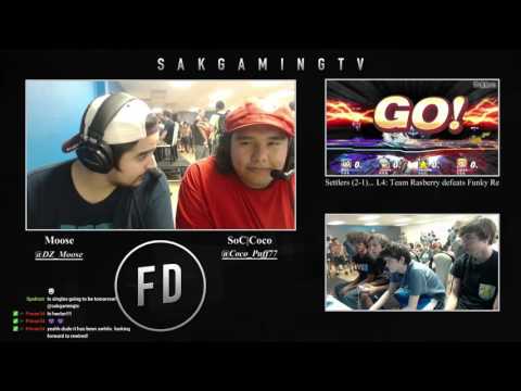 FD10 Doubles Losers Quarters - Q & A (Blue) vs Spearwing & SBS (Red)