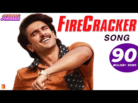 Firecracker | Jayeshbhai Jordaar | Ranveer Singh | Vishal & Sheykhar | New Song | Laal Rangi Chola