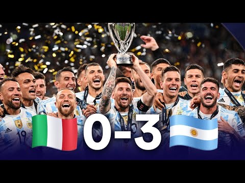 ملخص مباراة الأرجنتين 3-0 ايطاليا 💥🔥كاس فيناليسيما◄2022🔥💥وجنون عصام الشوالى