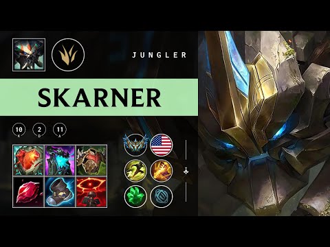 Skarner Jungle vs Rengar - NA Challenger Patch 25.24
