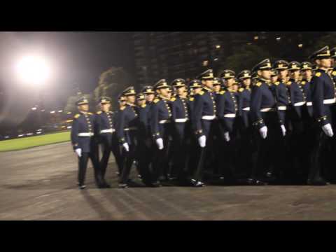 Escuela Militar 2017 Bicentenario, Desfile de Honor, Cadetes Primer año