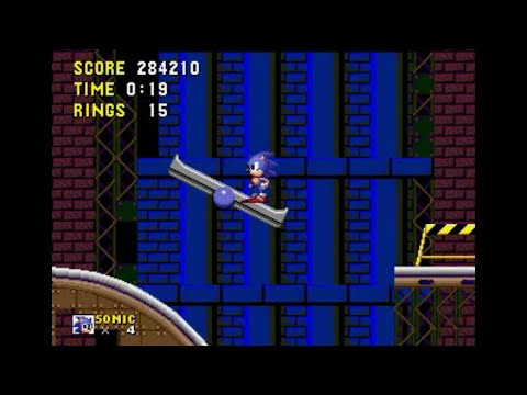 Sonic Hack Longplay - Sonic 1 At Home