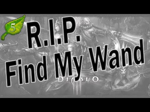 Diablo 3 RoS Hardcore Season 5 - R.I.P. Find My Wand