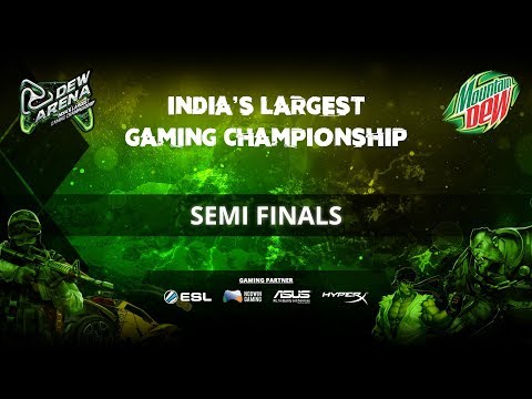Dew Arena 2017 Semi Finals | CS:GO and Dota 2