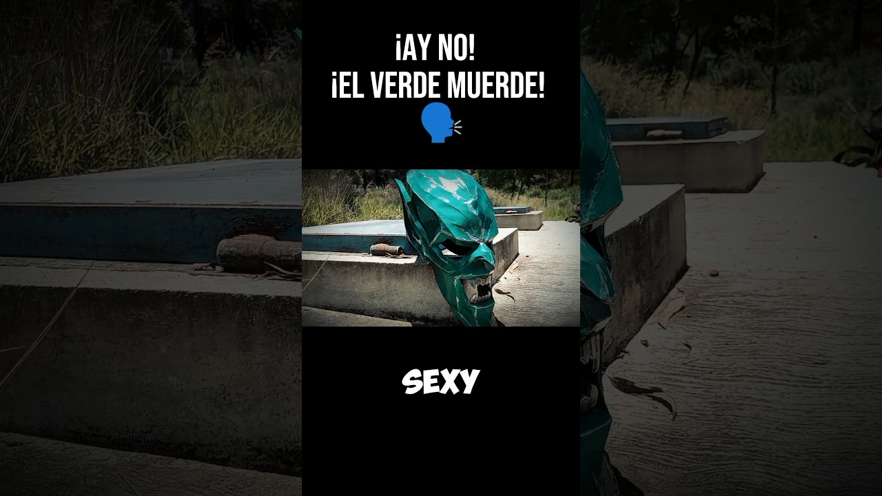 El Verde Muerde 😂🟢 #shorts #humor #comedia #parodia #duendeverde #spiderman