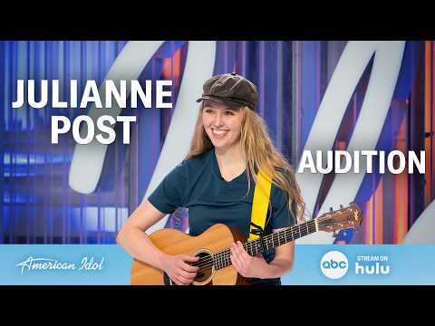 Unique Vocals! Is Julianne Post's Original Song Good Enough For Hollywood Week? - American Idol 2026