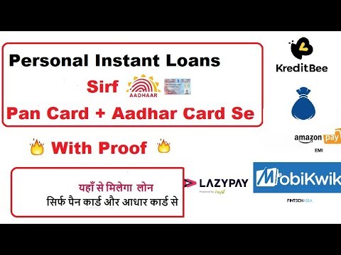 TOP 5 Loan Apps in India with Proof | Ye 5 Apps apko loan de rahi hai | With Pan & Aadhaar only