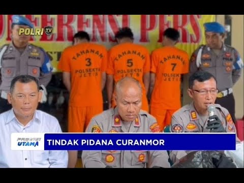 POLRESTA YOGYAKARTA RILIS KASUS CURANMOR