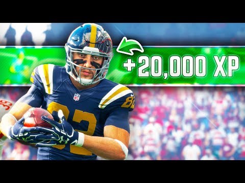 20,000 XP IN ONE GAME! Madden 18 Brutally Honest WR Career Ep. 21 (S3)
