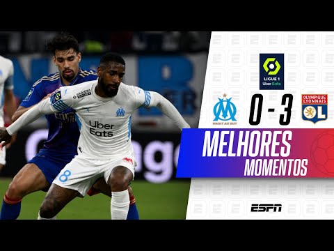 PAQUETÁ LEVA A MELHOR, E LYON VENCE OLYMPIQUE DE GERSON E SAMPAOLI NO FRANCÊS | MELHORES MOMENTOS