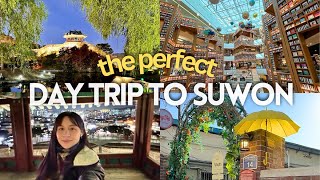 Suwon day trip that's worth it 🇰🇷 | Top things to do + 9 kdrama filming locations vlog 🎬