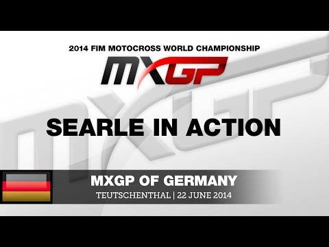 MXGP of Germany 2014 - Searle in the thick of the action - Motocross