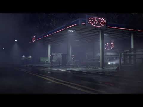 Abandoned Gas Station - ASMR Ambience ⛽️ 👻