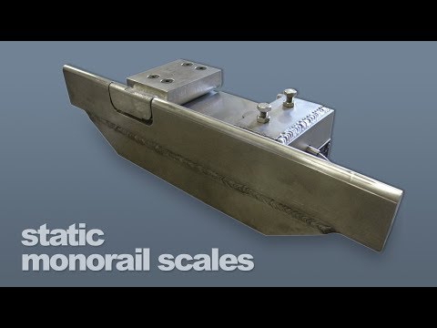 Static Monorail Scales for Large & Small Processing Plants