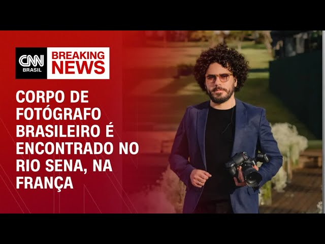 Corpo de fotógrafo brasileiro é encontrado no rio Sena, na França | BASTIDORES CNN