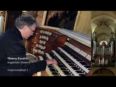 Thierry Escaich aux grandes orgues Saint-Etienne-du-Mont Paris - Improvisation I